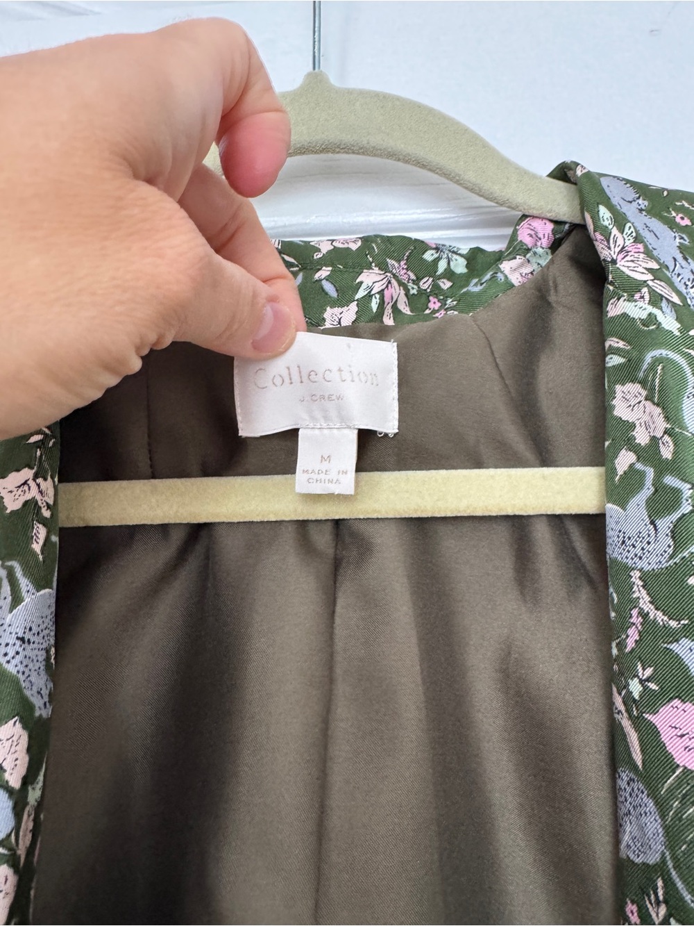 RARE J. Crew Collection Jungle Cat Print Silk Blazer + Pant Set, Large - Picture 4 of 6